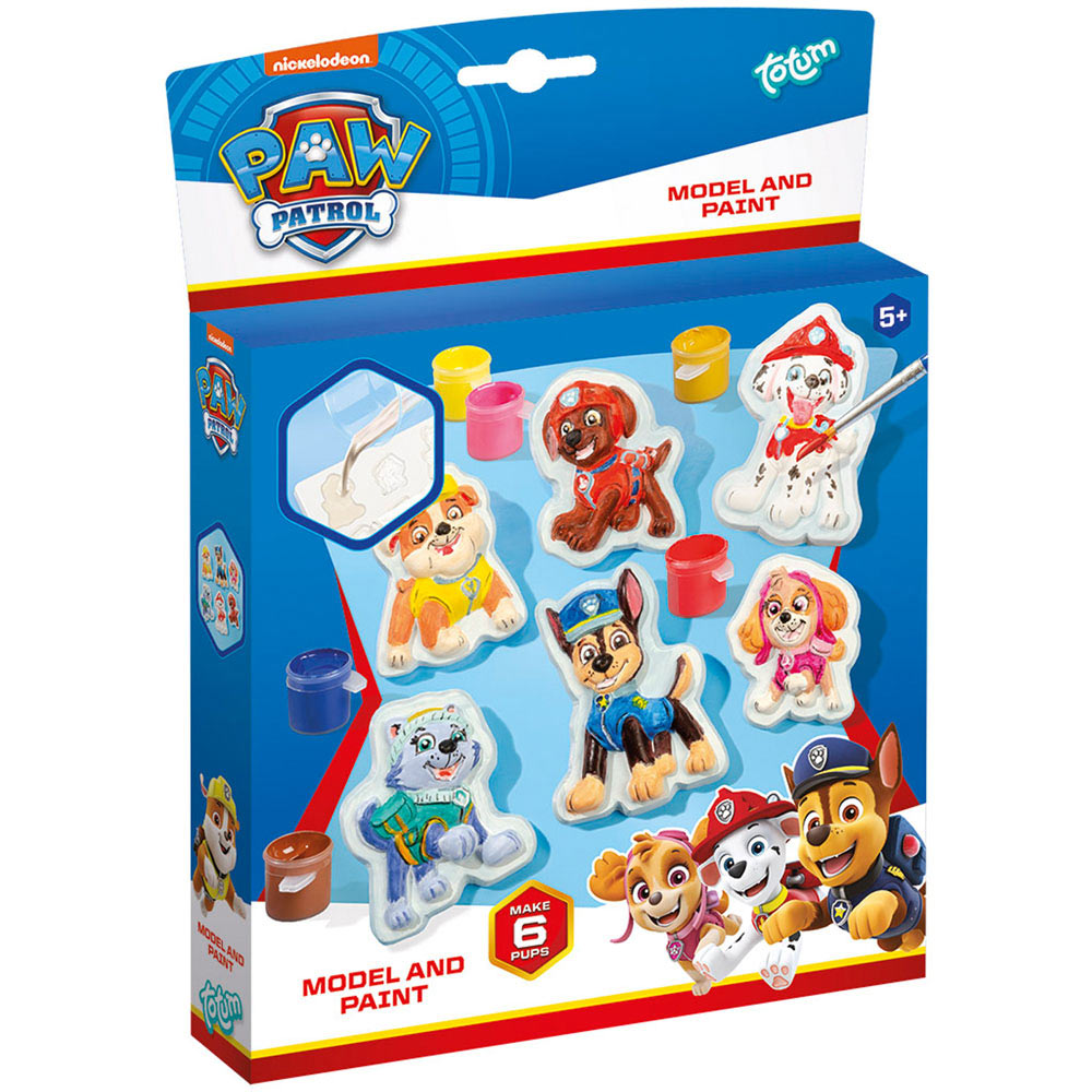 Paw Patrol Model and Paints Kit Image 1
