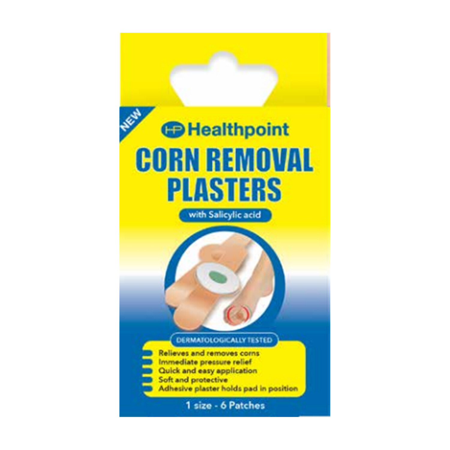 Pack of 6 Healthpoint Corn Removal Plasters Image