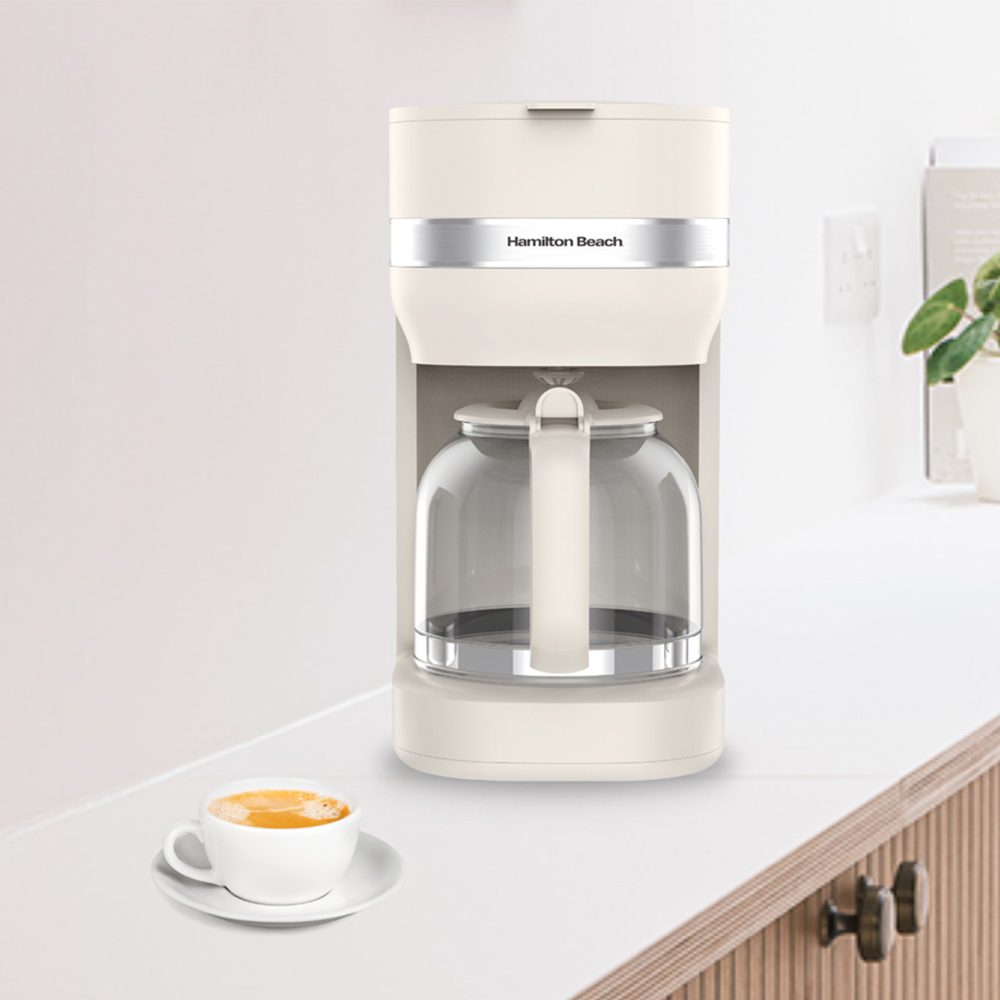 Hamilton Beach Ella HBC9453MC Cream Filter Coffee Machine Image 2