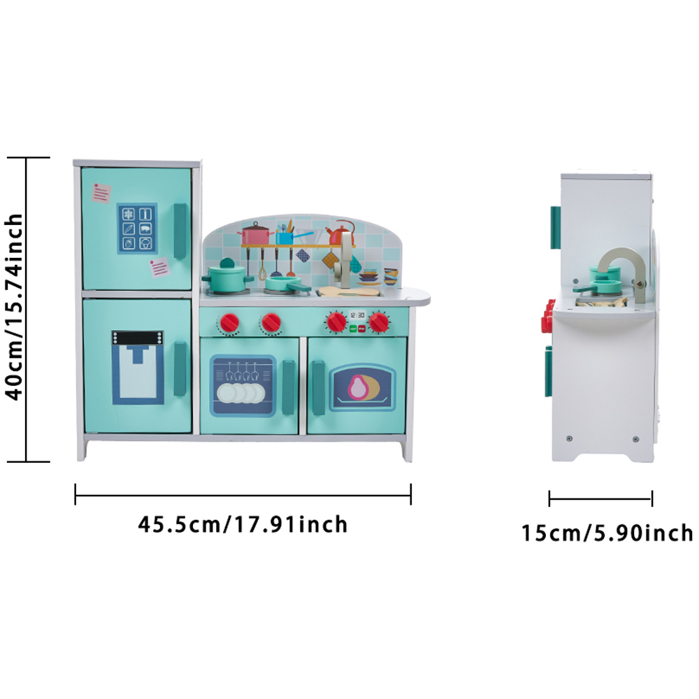 Tommy Toys Kids Kitchen Fridge Stove Oven and Dishwasher Play Set Image 4