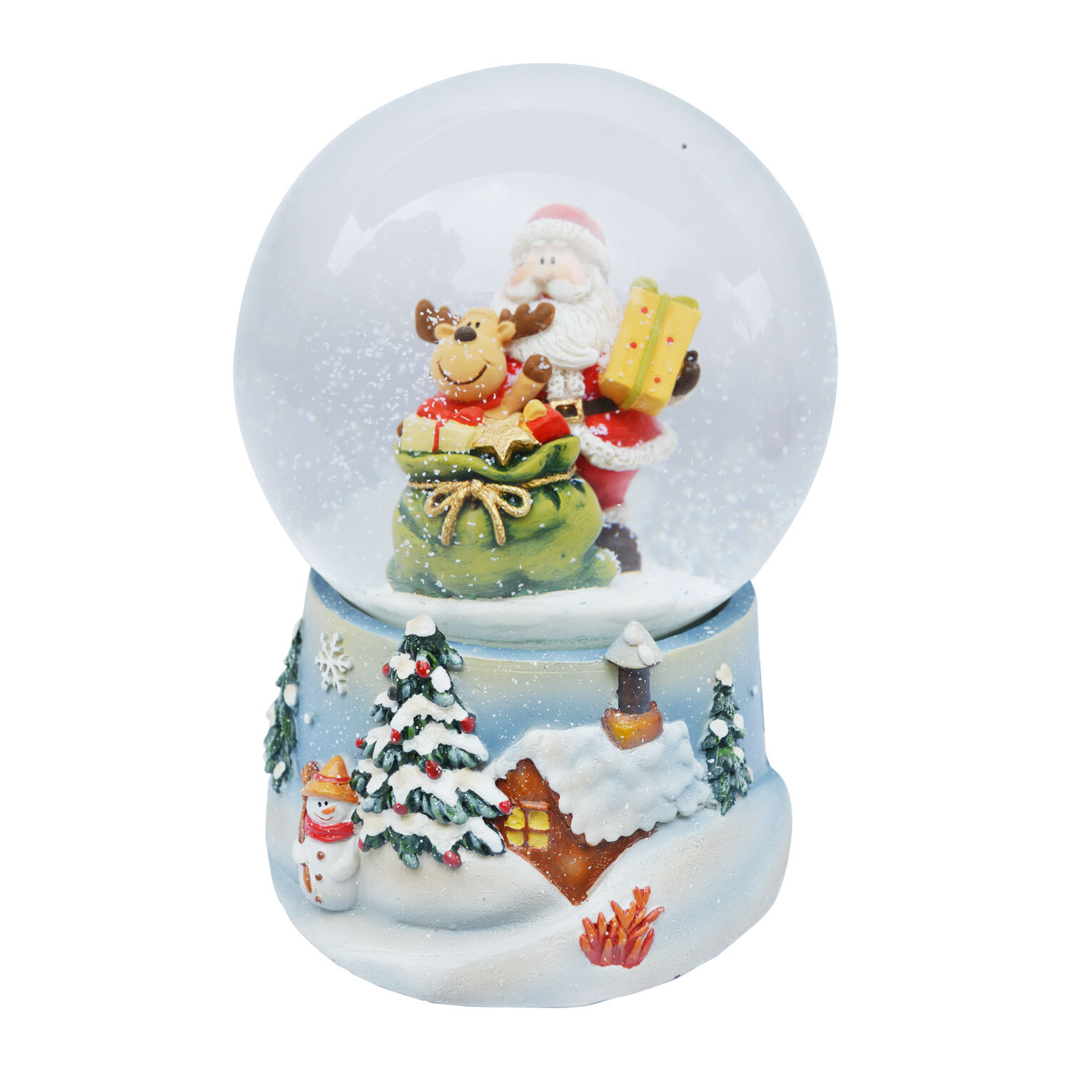 A Christmas Tale Musical Santa Snow Globe  Image 2