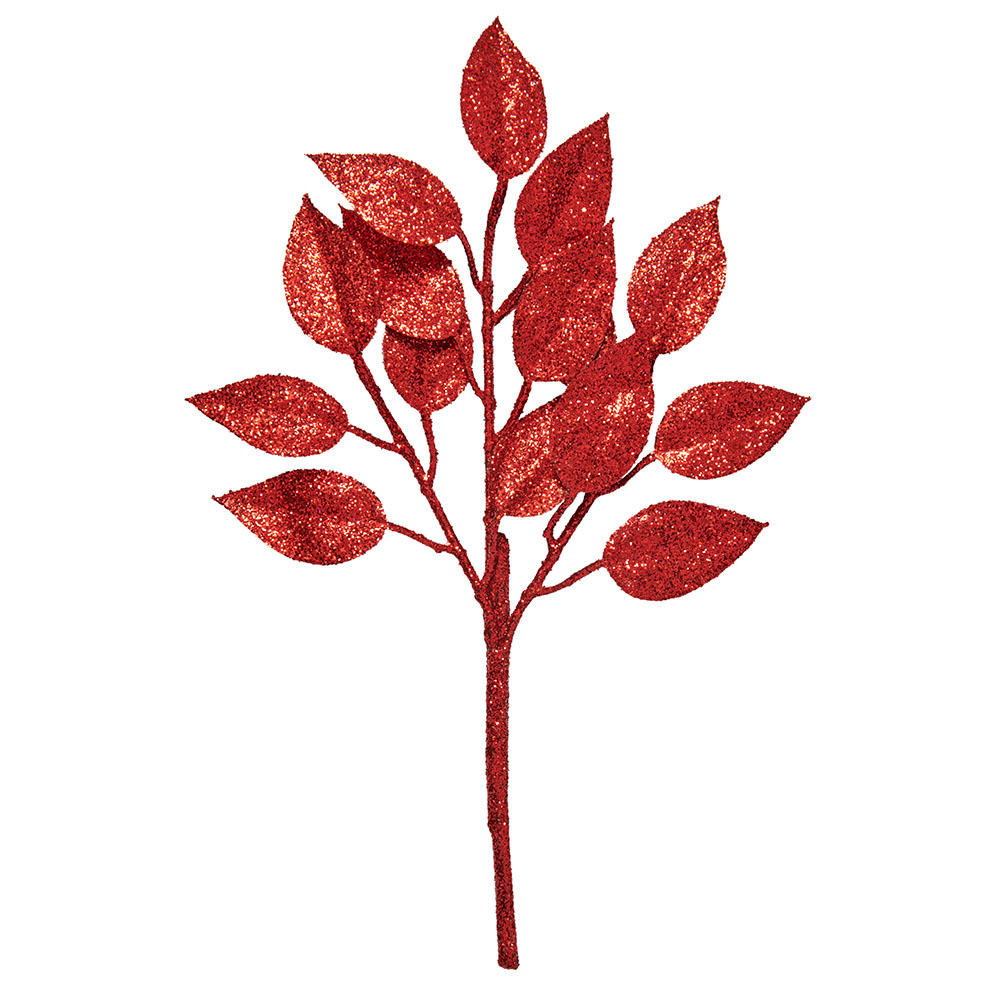 Wilko Core Red Leaves Pick Image 1