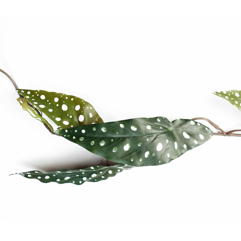 Leaf Trailing Begonia Maculata Spotted Hanging Artificial Plant 110cm Image 2