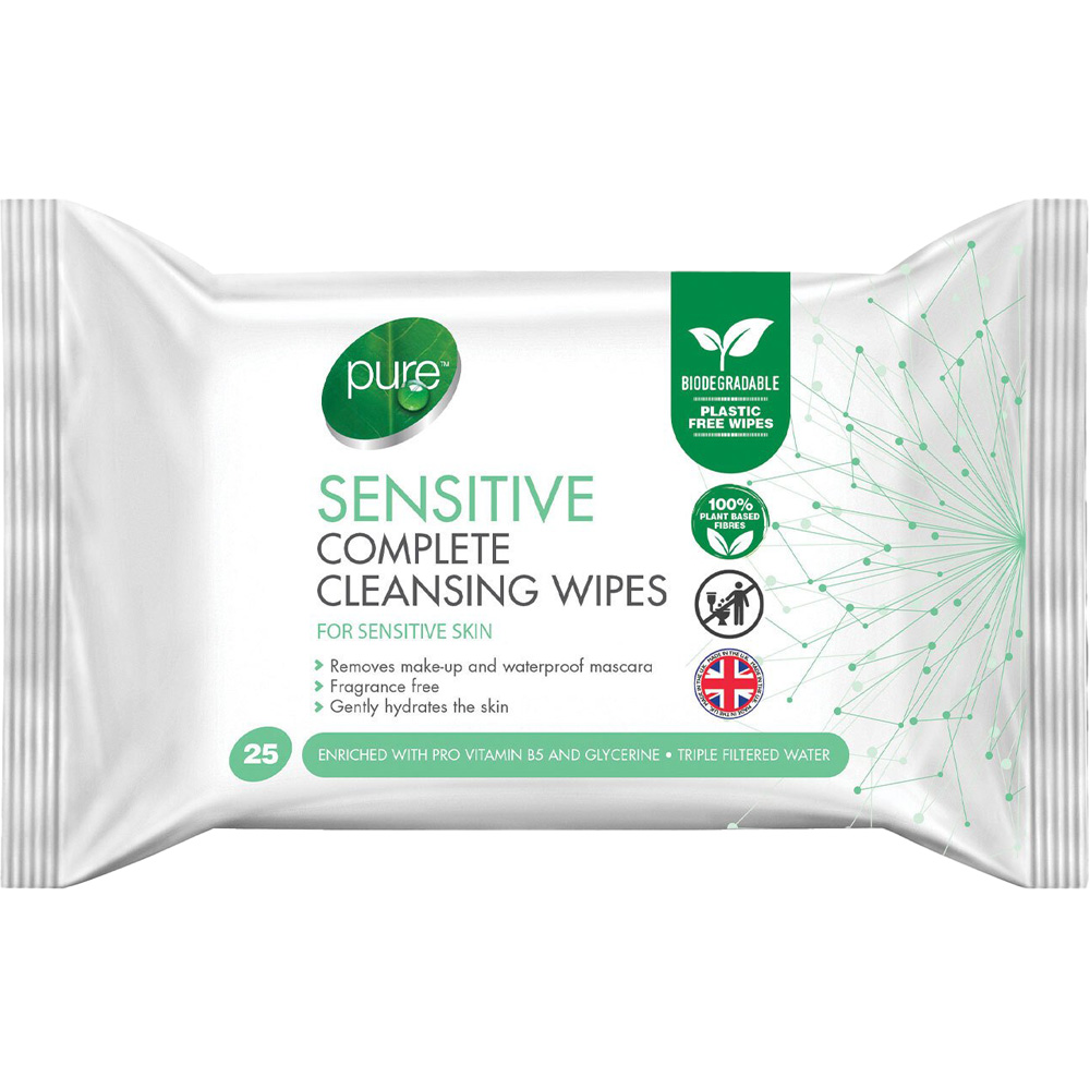 Pure Sensitive Complete Cleansing Wipes Image