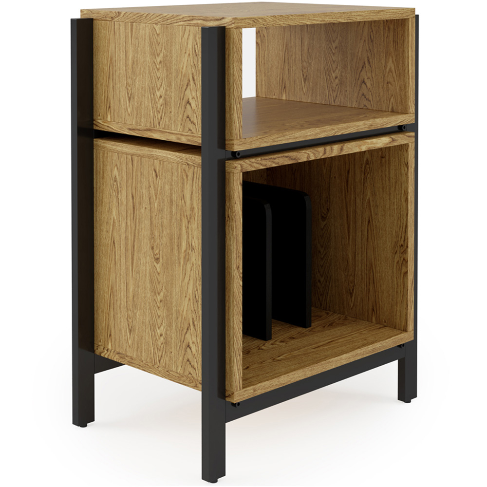 Dorel Louisiana Single Drawer Turntable Stand Image 2