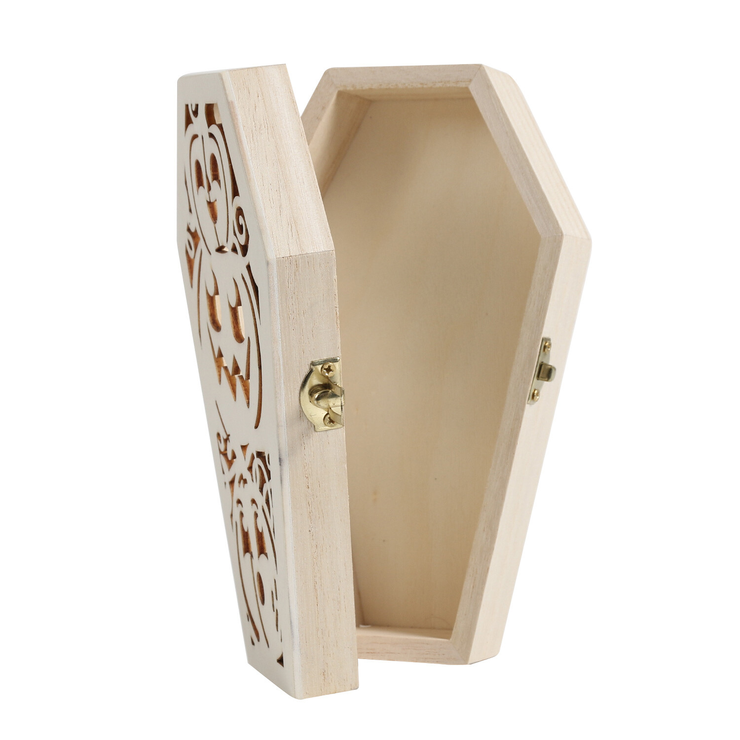 Paint Your Own Wooden Coffin Image 2
