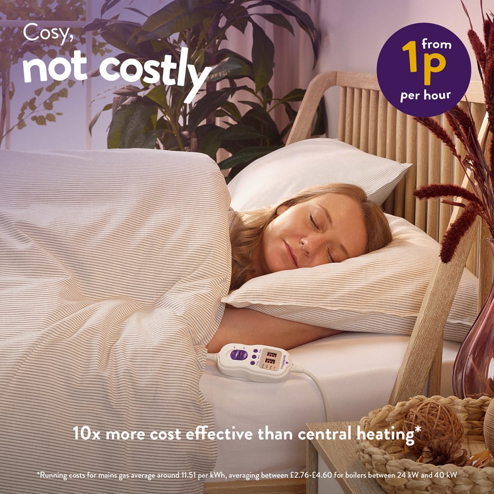 Slumberdown Double Wonderfully Warm Electric Blanket Image 5