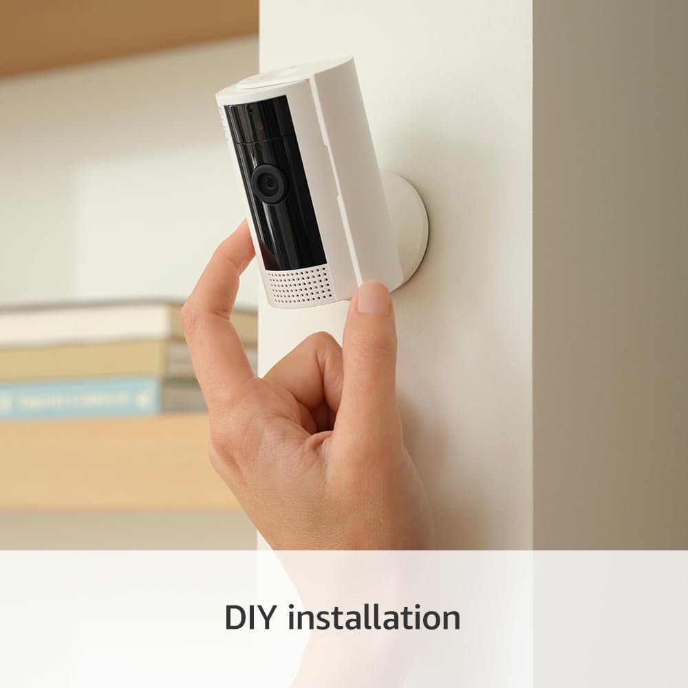 Ring White 2nd Generatio Smart Security Indoor Camera with Wi-Fi Image 3