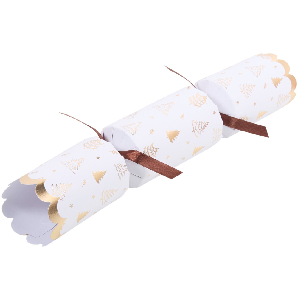 Pack of 8 Gold Trees Luxury Crackers Image 3