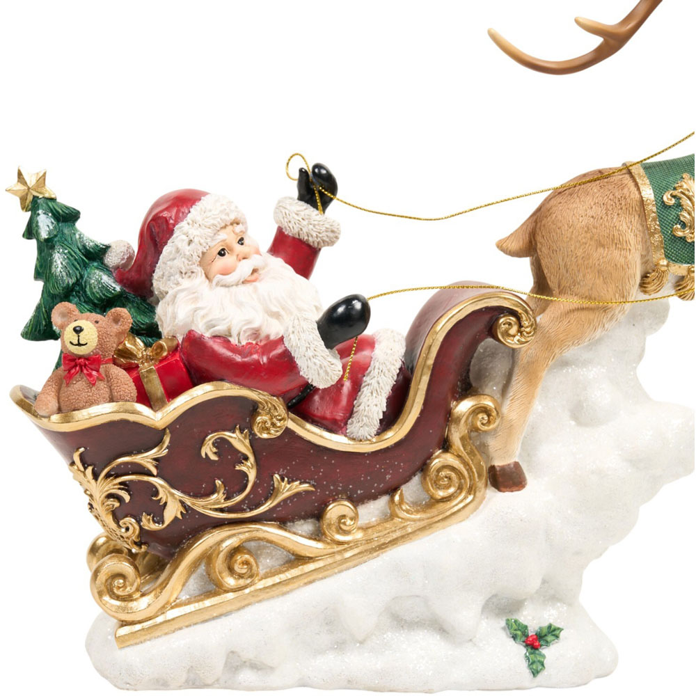 Santas Sleigh Ornament Image 4