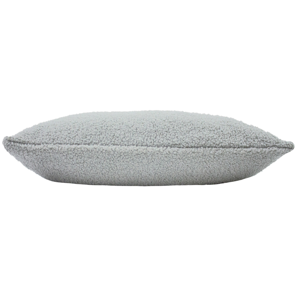 furn. Malham Dove Fleece Rectangular Cushion Image 2