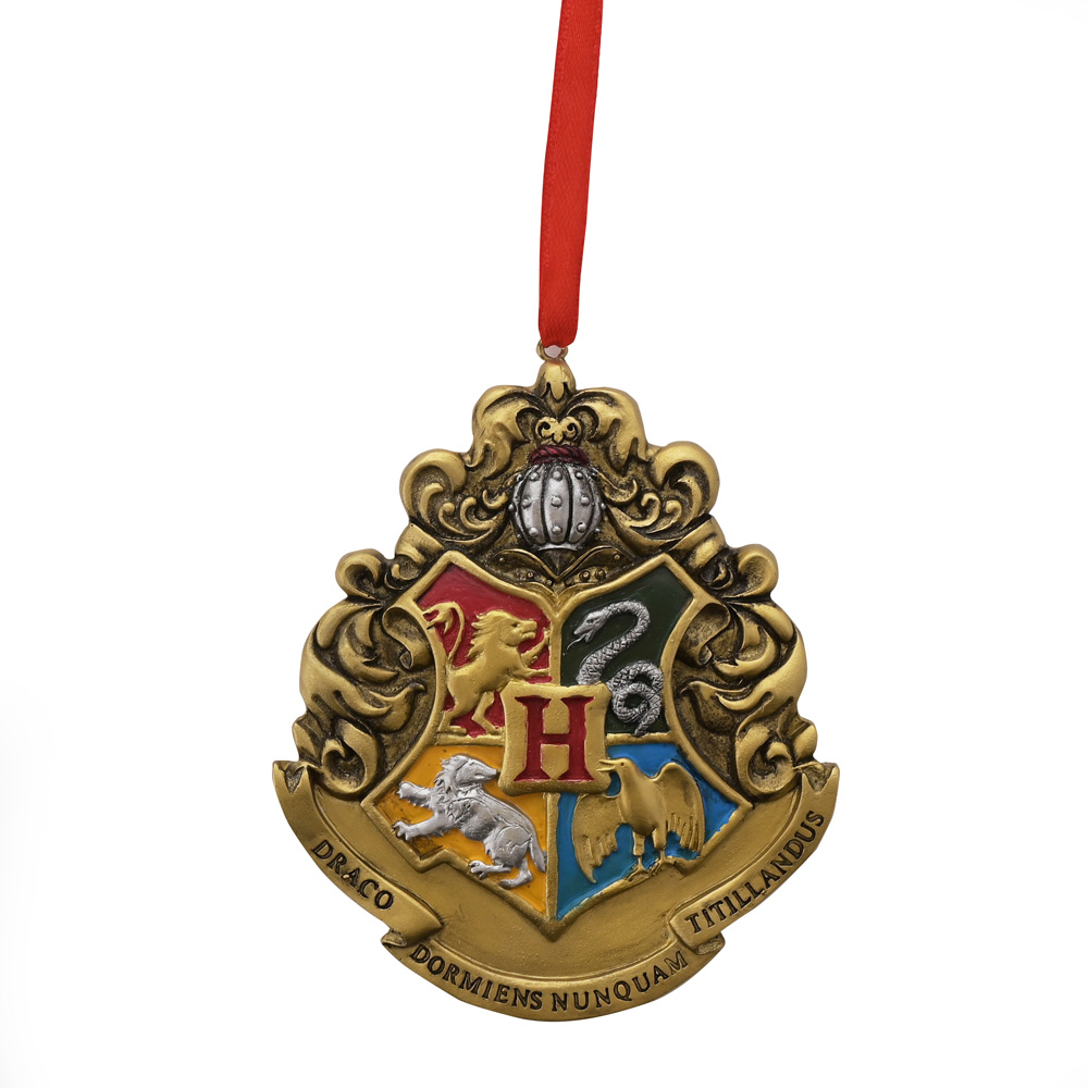 Harry Potter Wand Crest and Broom Hanging Decorations 3 Piece Image 4