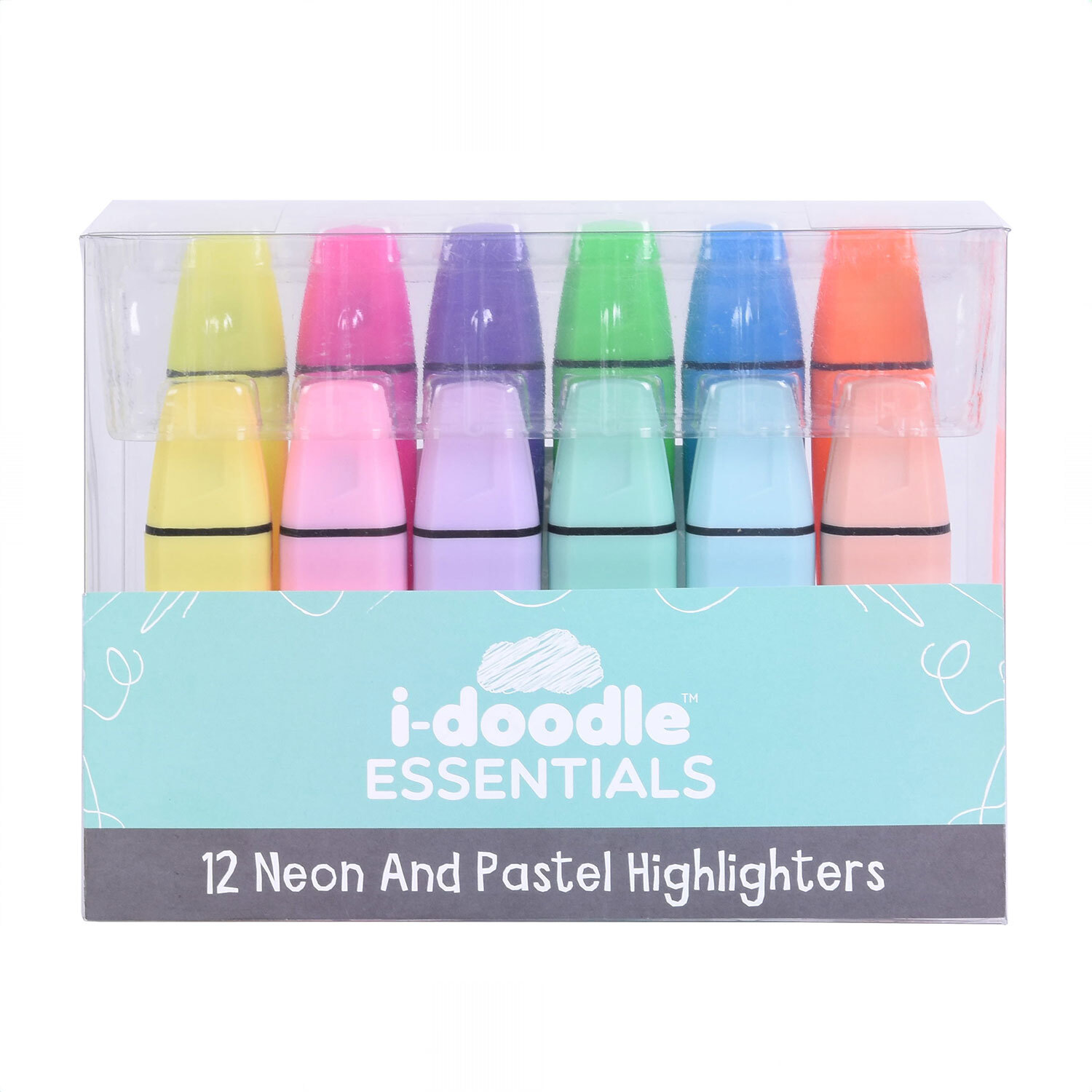 Neon and Pastel Highlighters - Multicolour Image 1