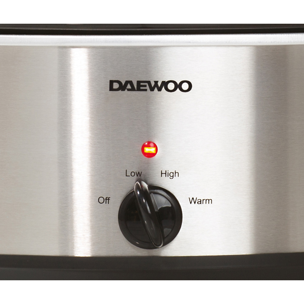 Daewoo Stainless Steel Slow Cooker 300W Image 3