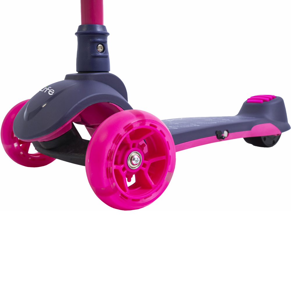 Li-Fe Trilogy Electric Tri-scooter Purple and Pink Image 4