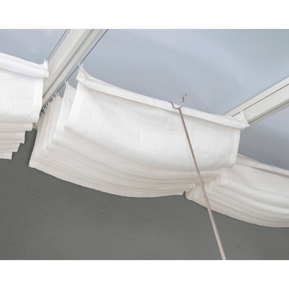 Palram Canopia White Roof Blinds 300 x 546cm Image 3