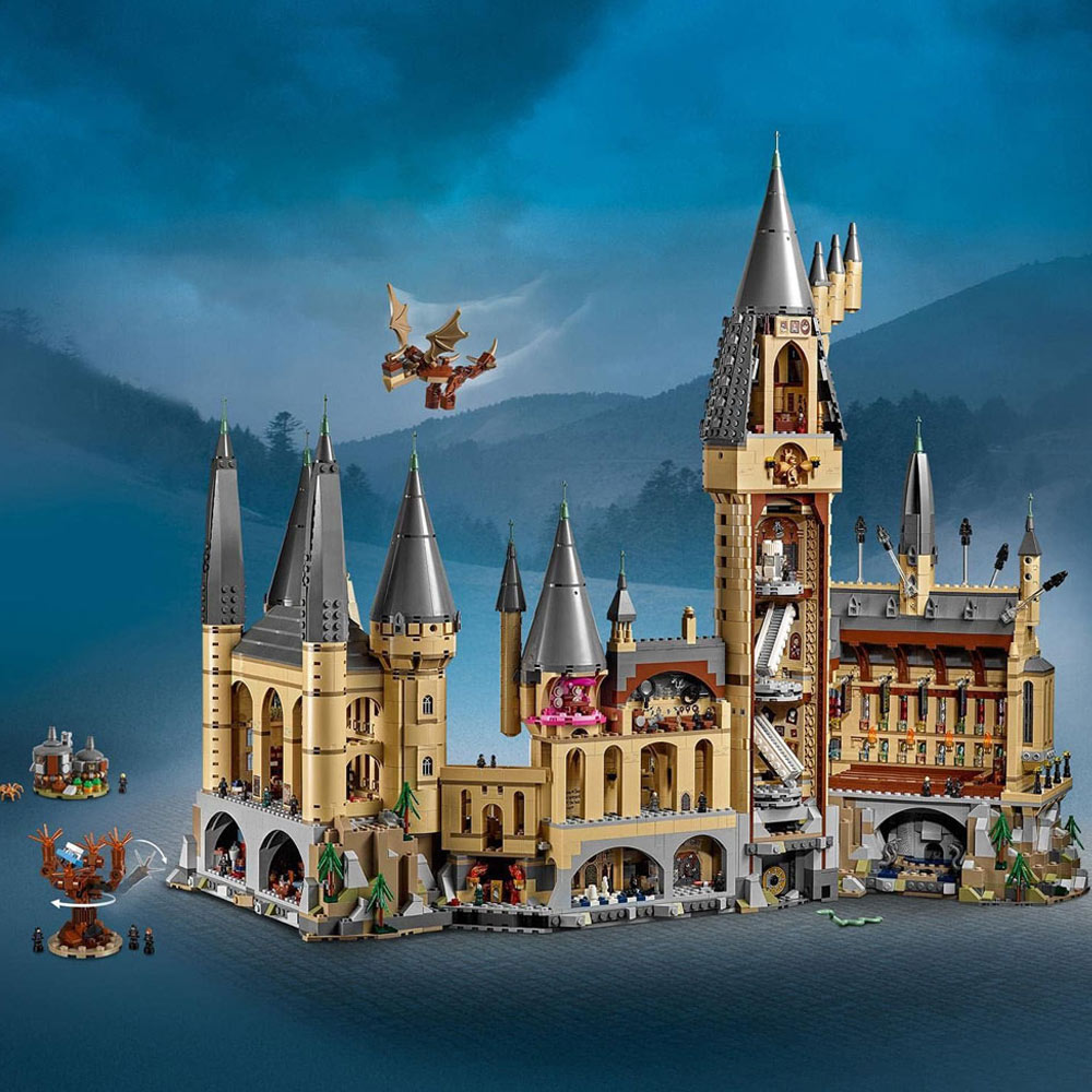 DIY Lighting Set Building Kit For Harry Potter Hogwarts Castle LEGOs 71043