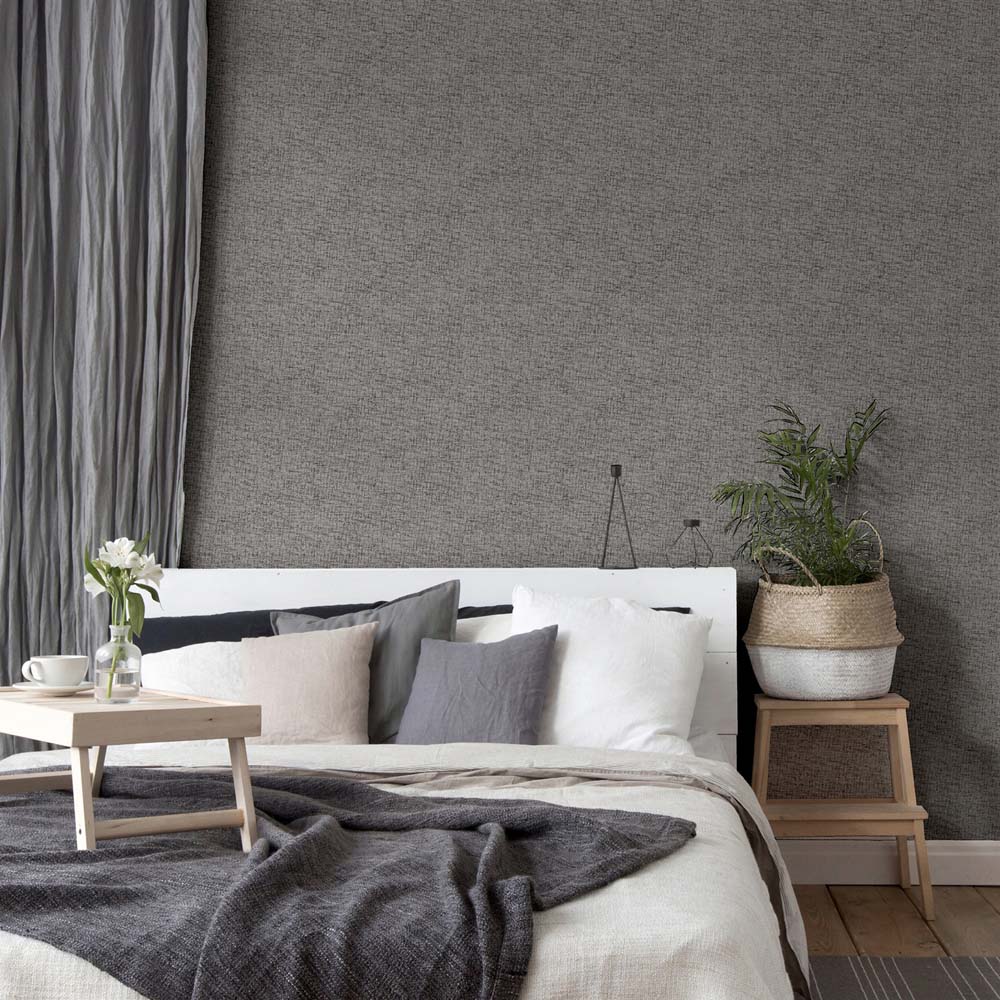 Arthouse Cosy Textured Grey Wallpaper Image 3
