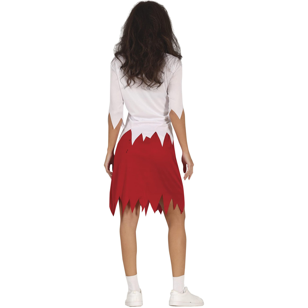 Fiestas Guirca Red and White Rugby Zombie Player Halloween Costume Large 42 to 44 Years Image 2