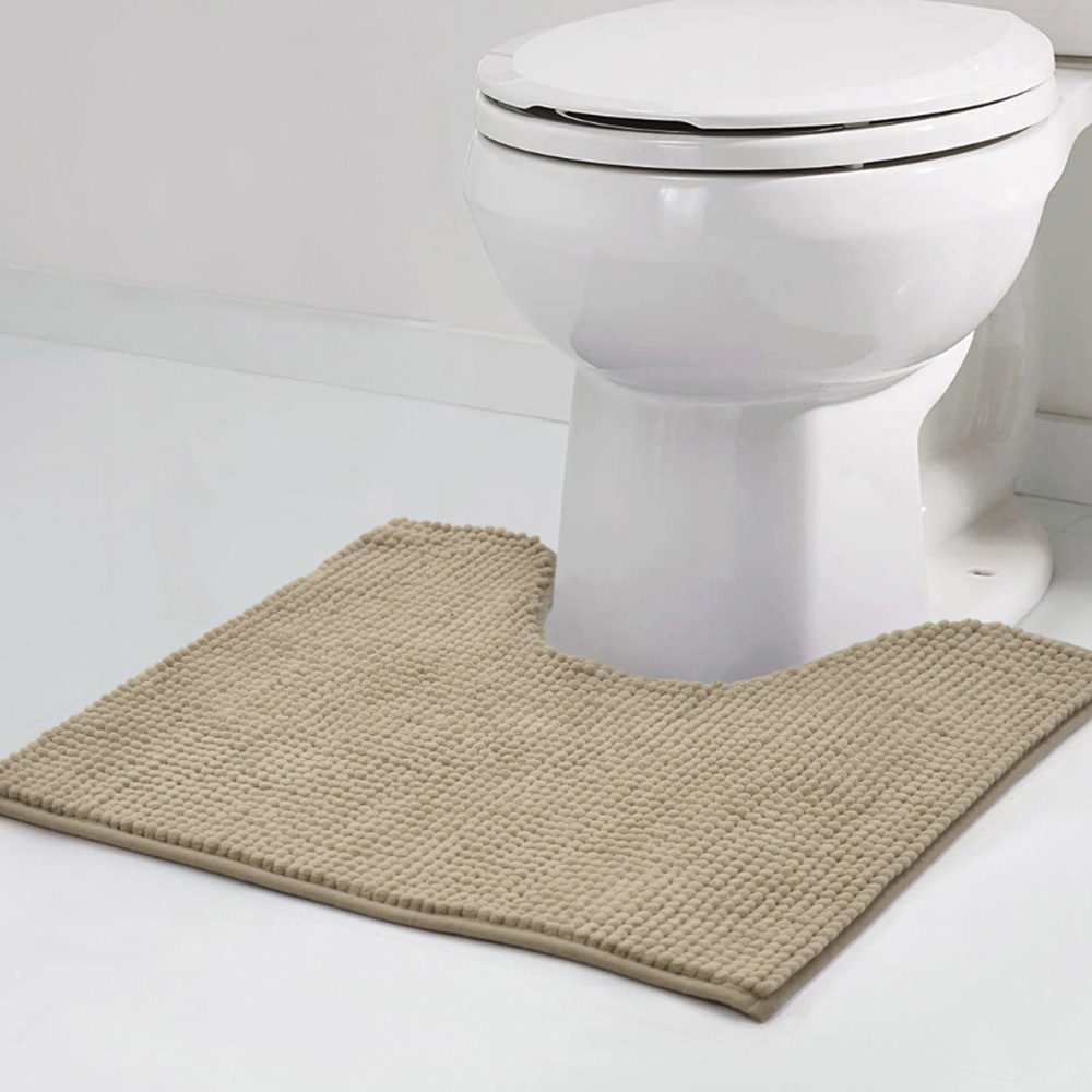 Mayfair Natural Shaggy Noodle Bath Mat 50 x 80cm Image 8