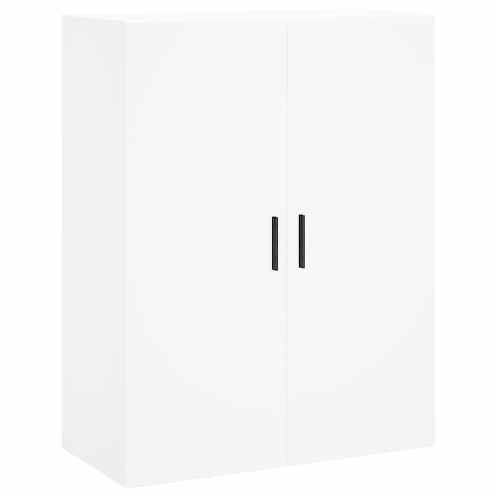 vidaXL 4 Door White Highboard Image 5