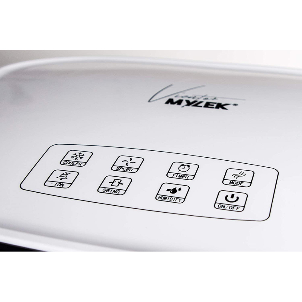 MYLEK White MYDAC80 Remote Control Large Portable Air Cooler Image 5