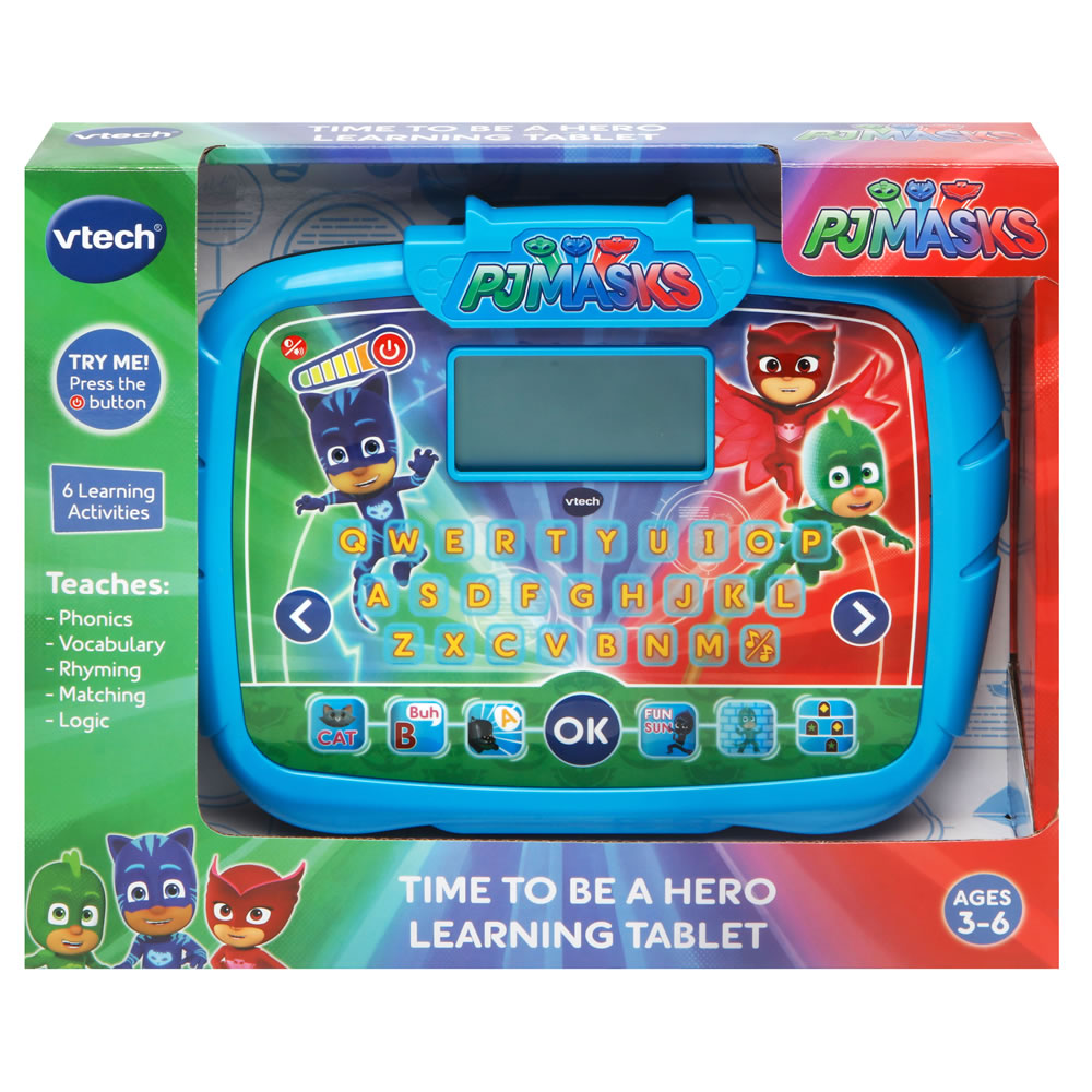 Vtech PJ Masks Time To Be a Hero Learning Tablet Image 1