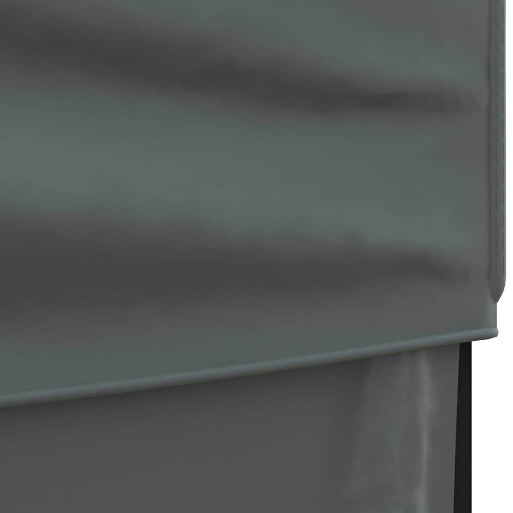 vidaXL 3 x 3m Anthracite Foldable Party Tent with Sidewalls Image 6