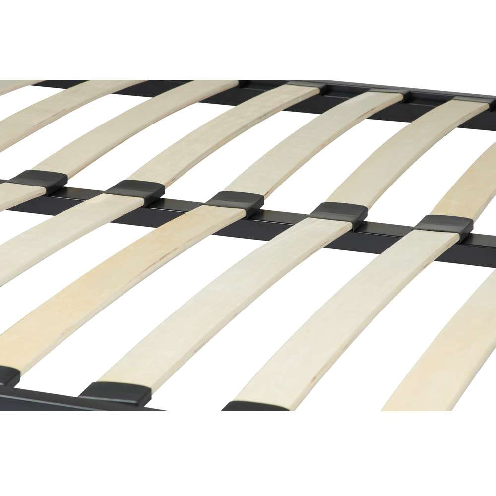 Atlas Small Double Black Bed Image 6