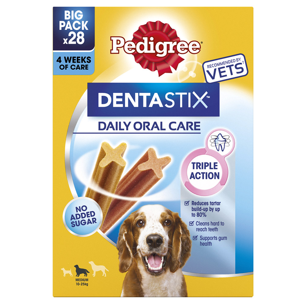 Pedigree Dentastix Medium Dog Treats 28 Pack Image 2