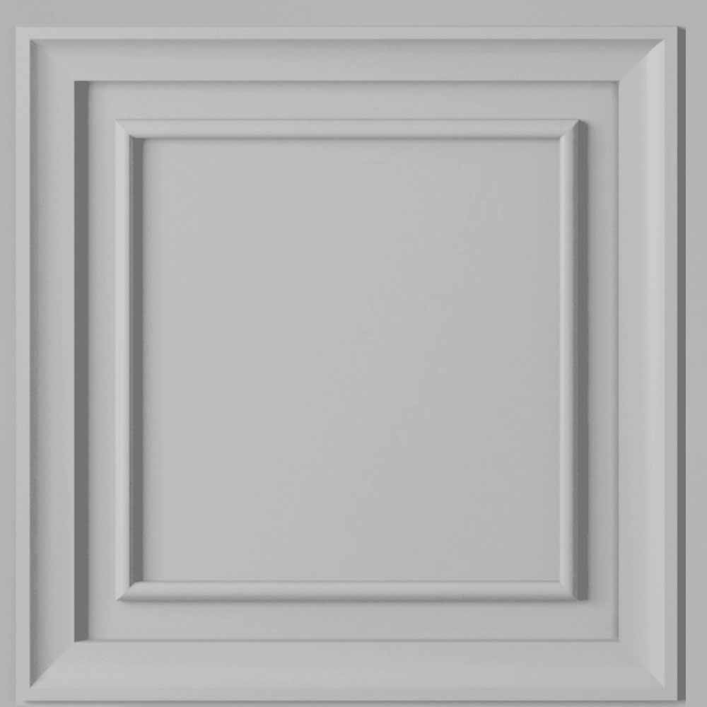 Fresco Wood Panel Grey Wallpaper Image 1