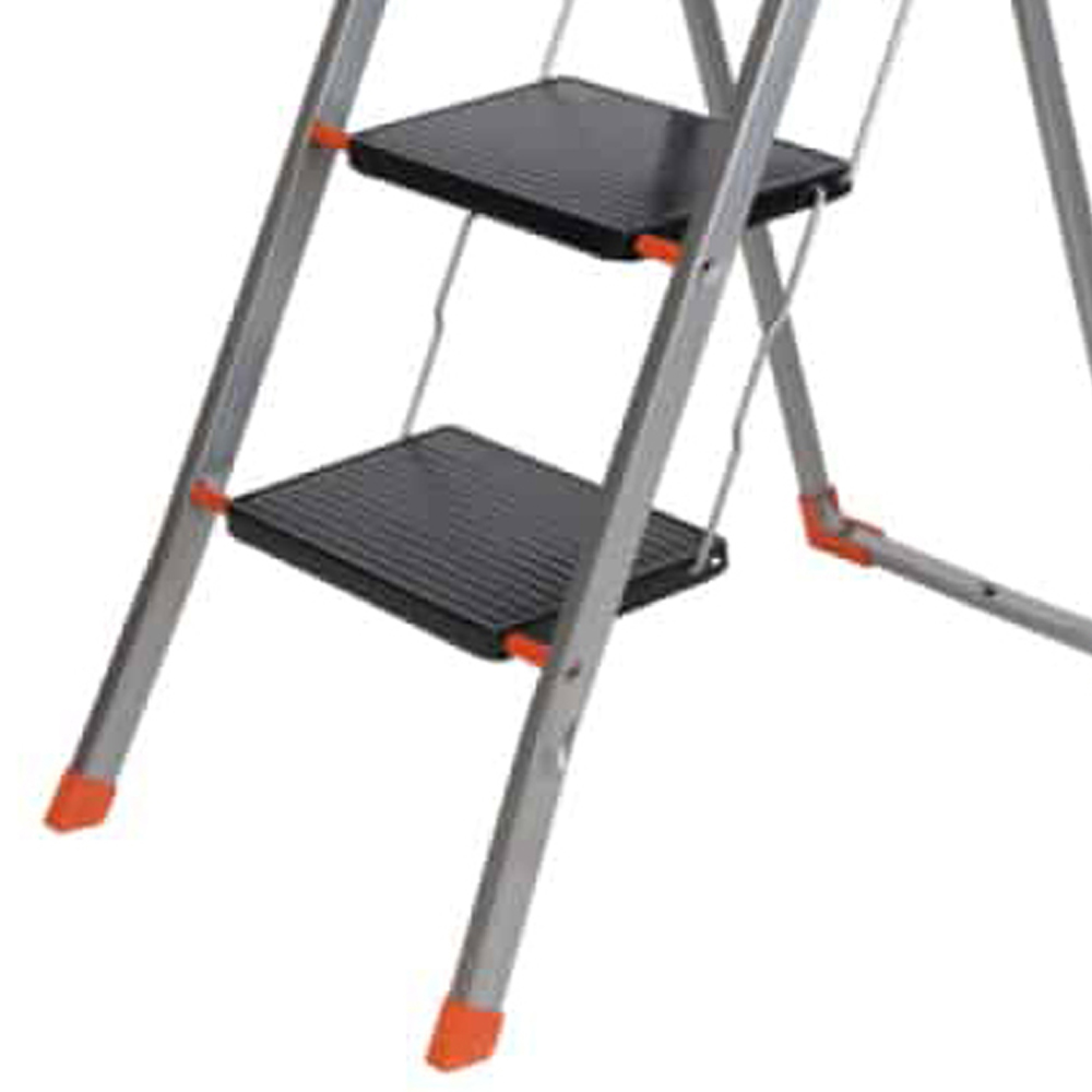 TB Davies 3 Tread Slimline Steel Step Stool Image 3