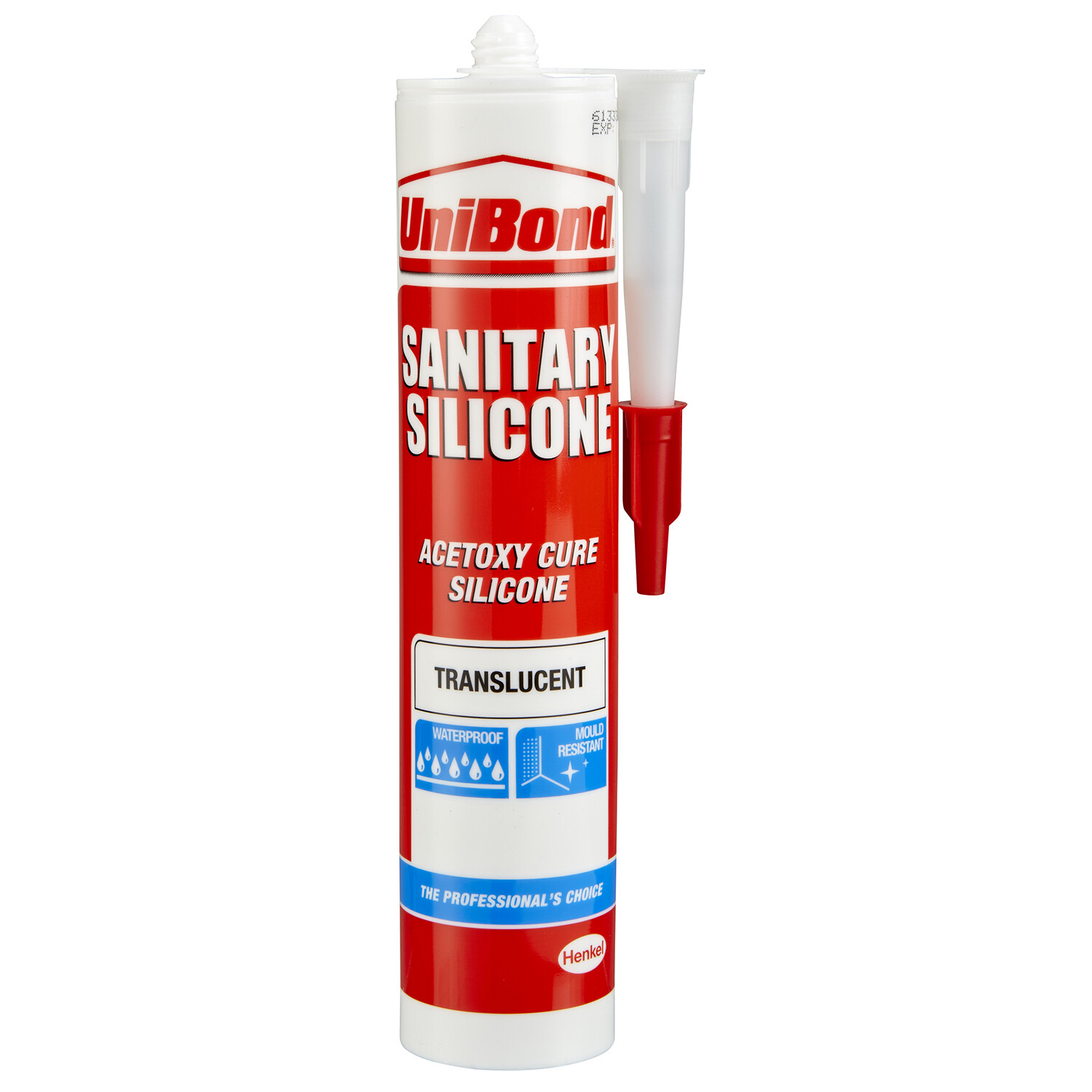UniBond Translucent Sanitary Silicone Sealant Image
