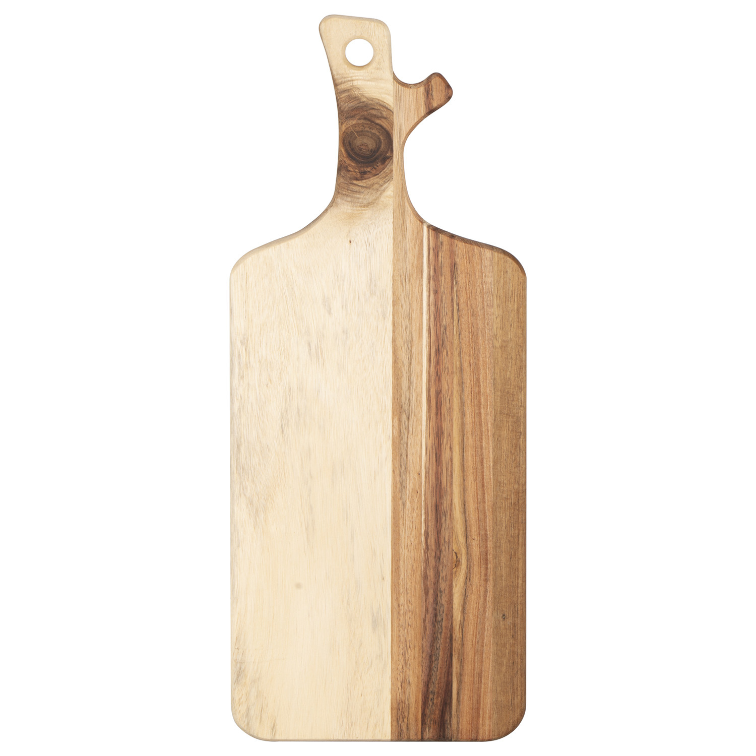 Acacia Wood Handled Large Chopping Board Image 2