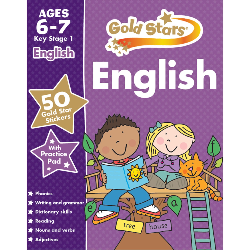 Gold Stars Key Stage 1 English Workbook Pack Ages 6-7 Years Image