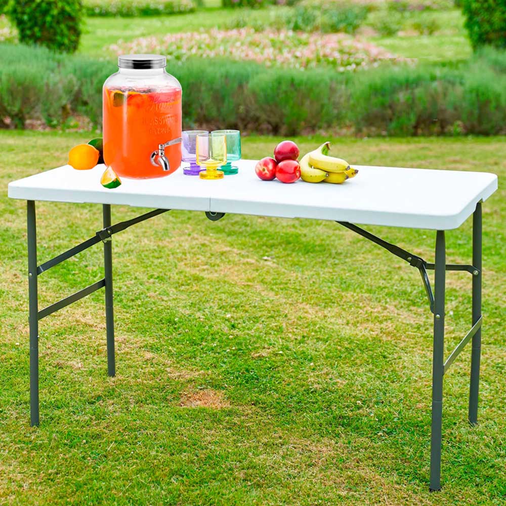 Neo 4ft Portable Folding Picnic Table Image 2