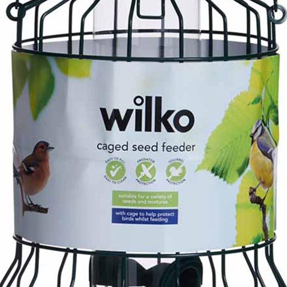 Wilko Wild Bird Cage Seed Feeder Image 6