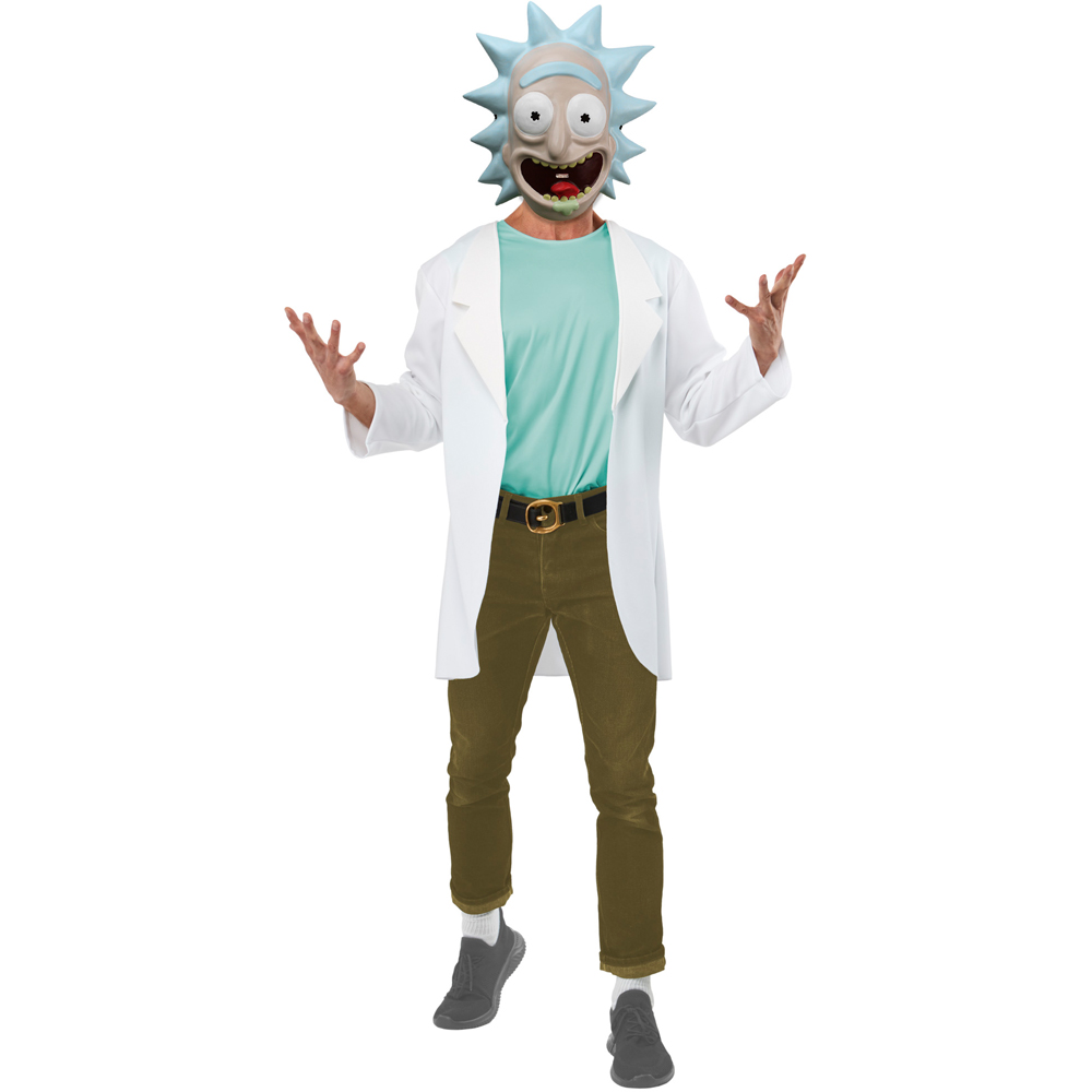 Rick and Morty Rick Adult Costume Small Image 4