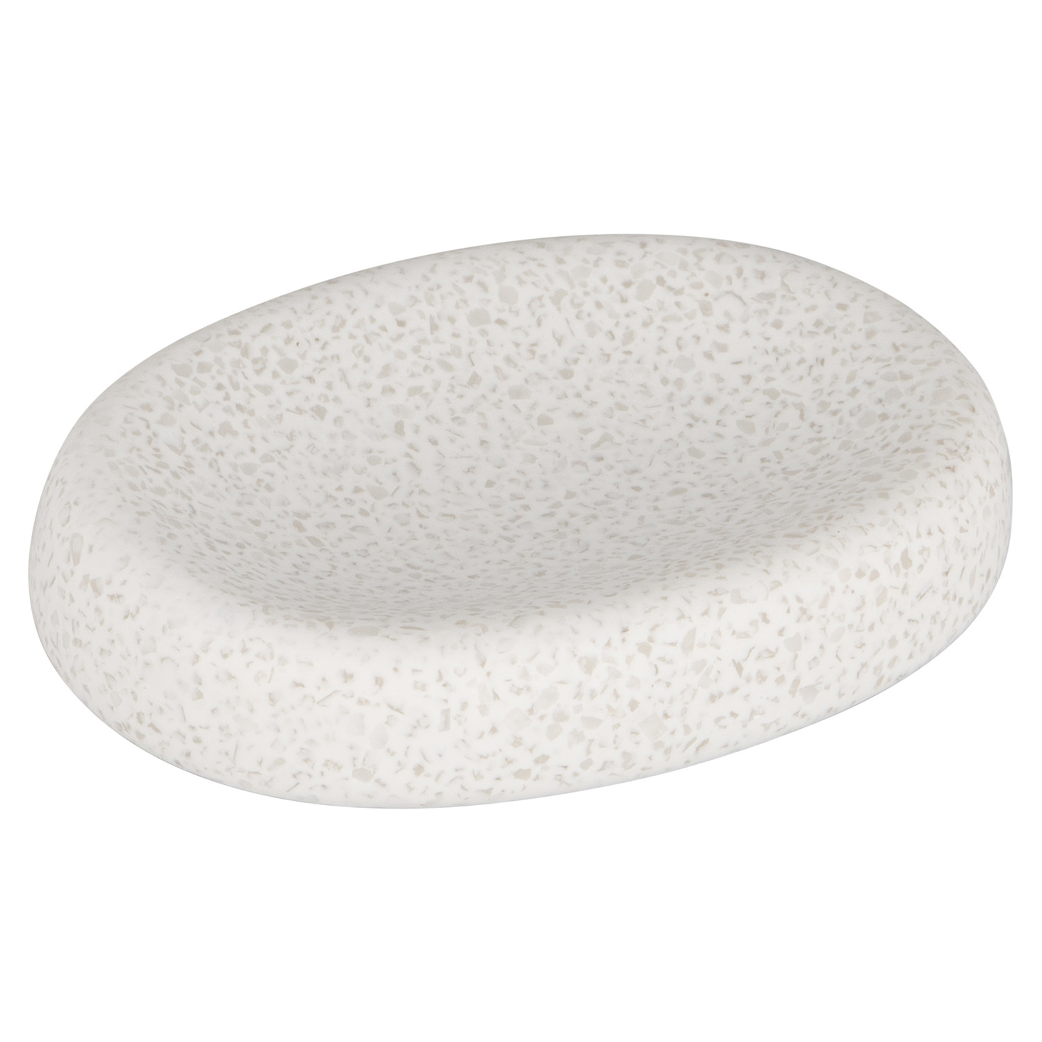 Caliza Soap Dish - White Image 1