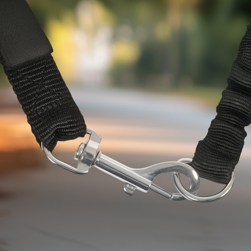 PawHut 20 to 40cm Black Dog Lead Image 3