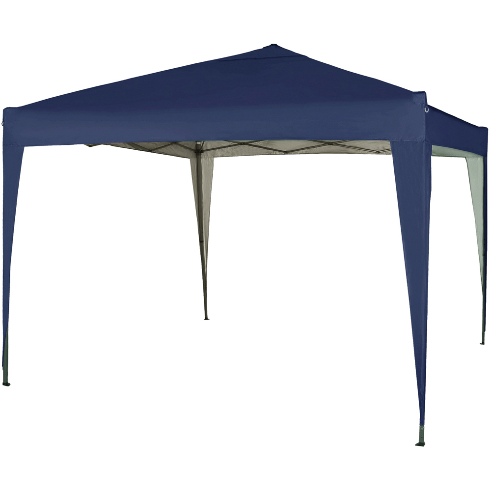 Blue Pop Up Outdoor Gazebo 2 x 2m Image 2