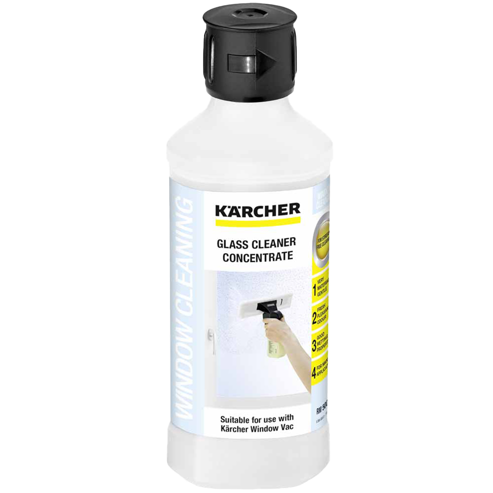 Karcher Glass Cleaning Concentrate - 500ml Image 1