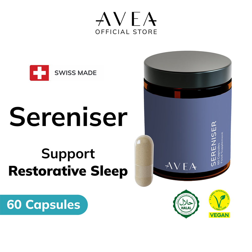 Avea Sereniser Natural Sleep Support Capsules 60 Pack Image 2
