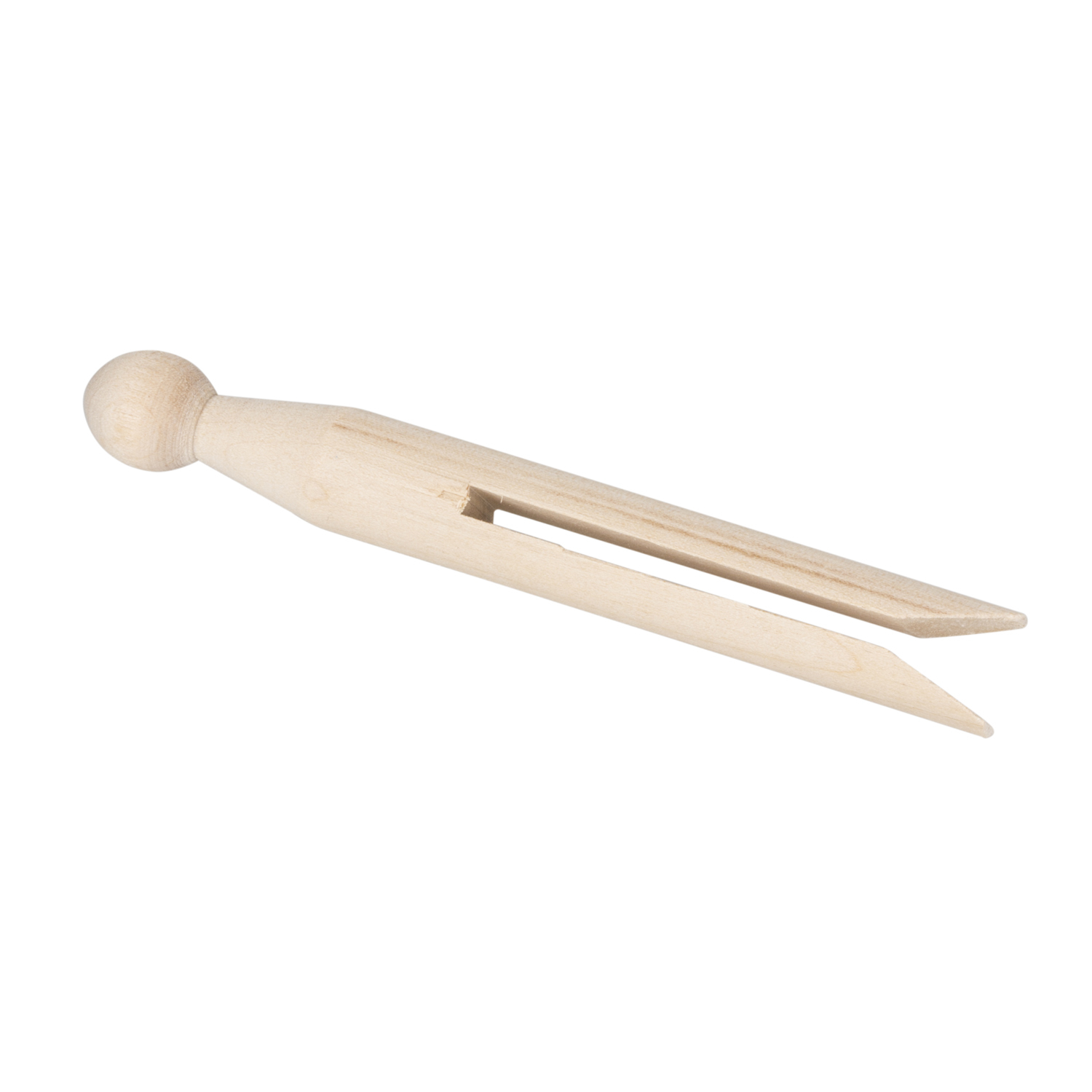 Pack of 24 My Home Beech Wood Dolly Pegs Image 2