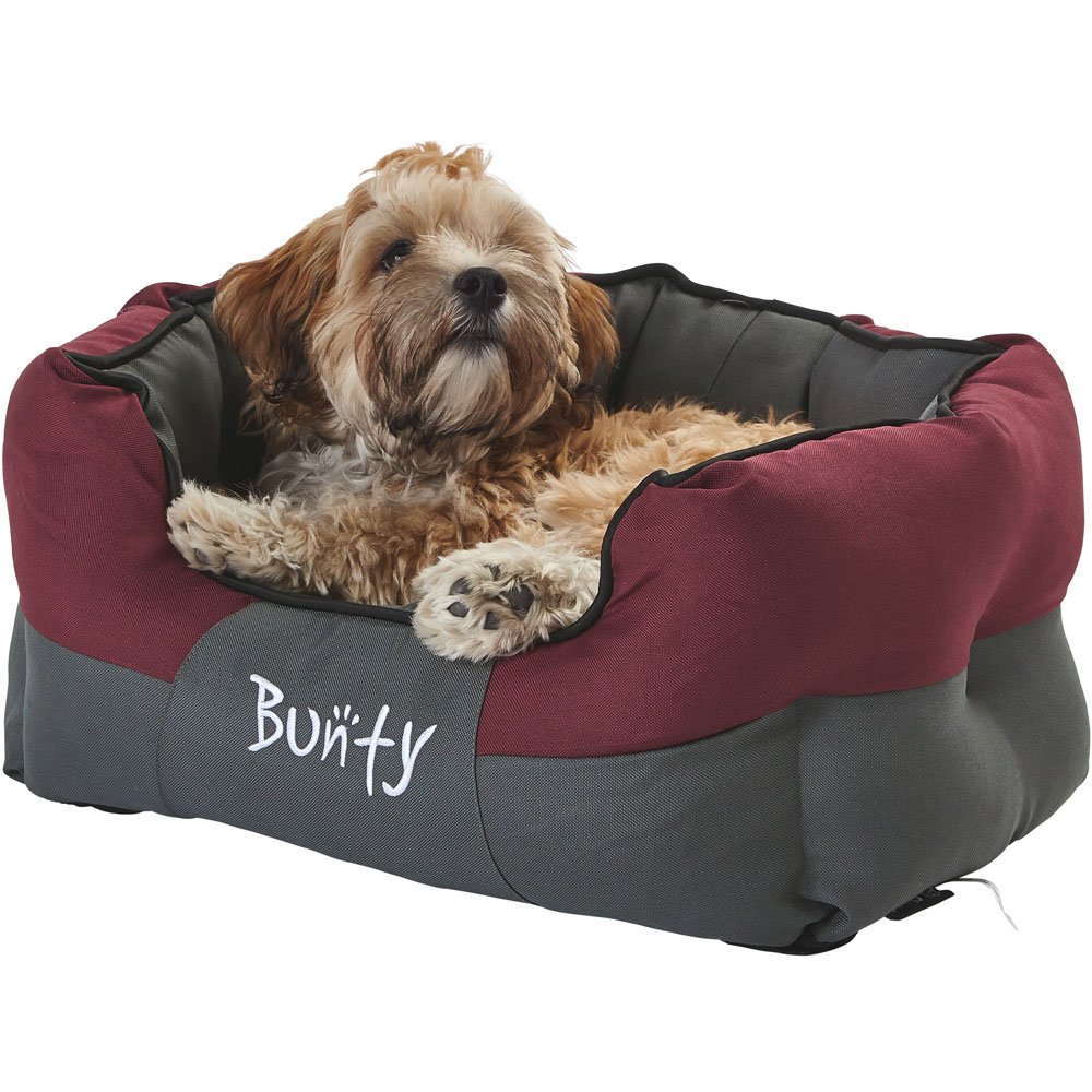 Bunty Anchor Small Red Pet Bed Image 6
