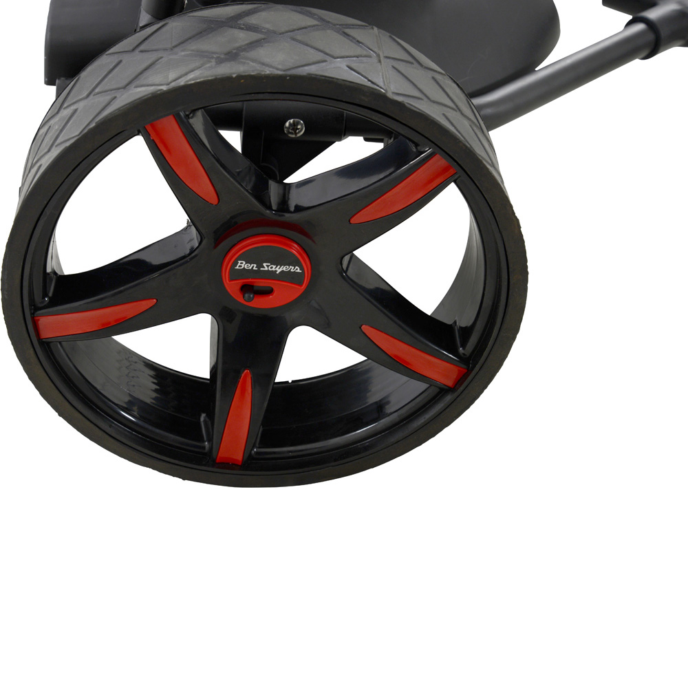 Ben Sayers Black and Red 18 Hole Lithium Battery Trolley 12V Image 6