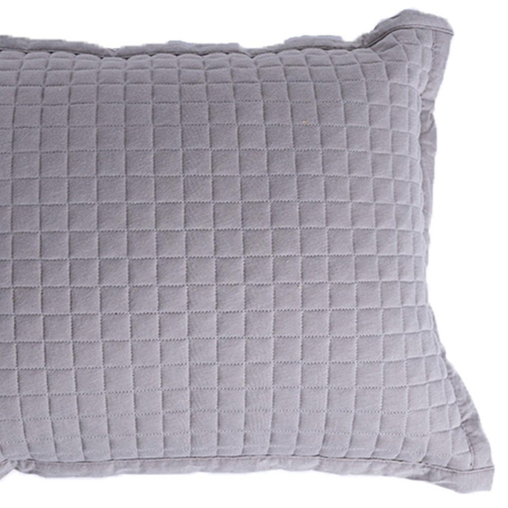 Serene Grey Crompton Cobalt Cushion 40 x 50cm Image 3