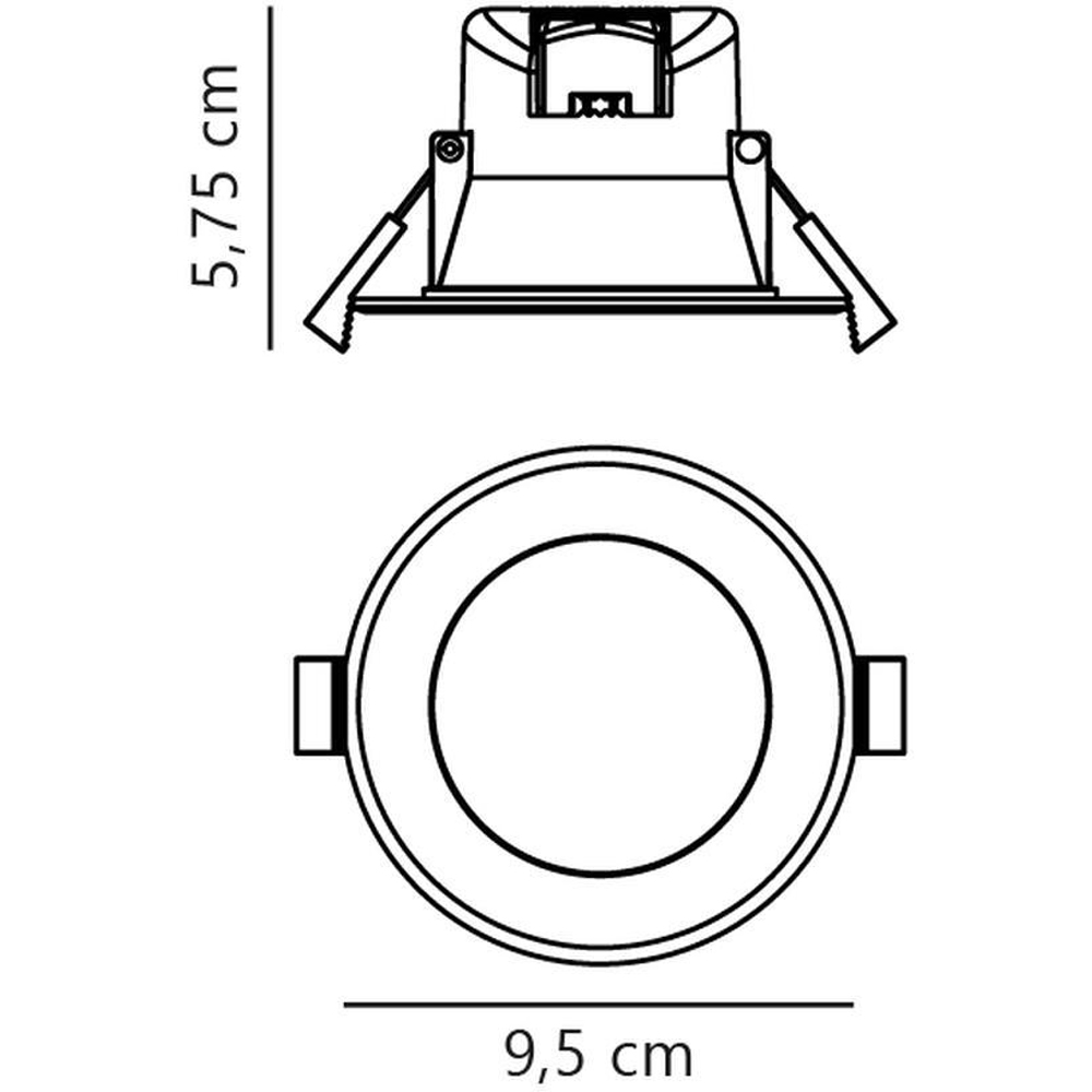 Nordlux Birla IP20 LED Dimmable Ceiling Light Image 4