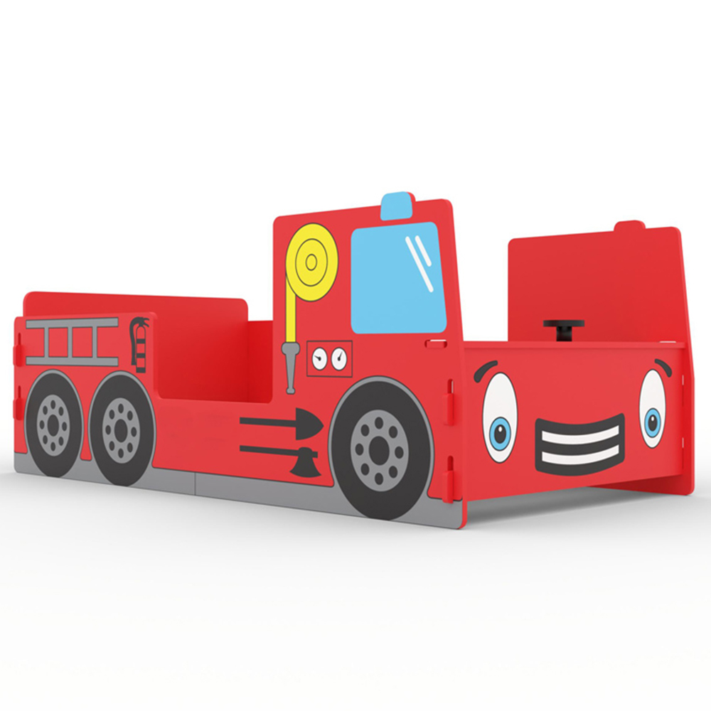 Kidsaw Fire Engine Junior Toddler Bed Image 3