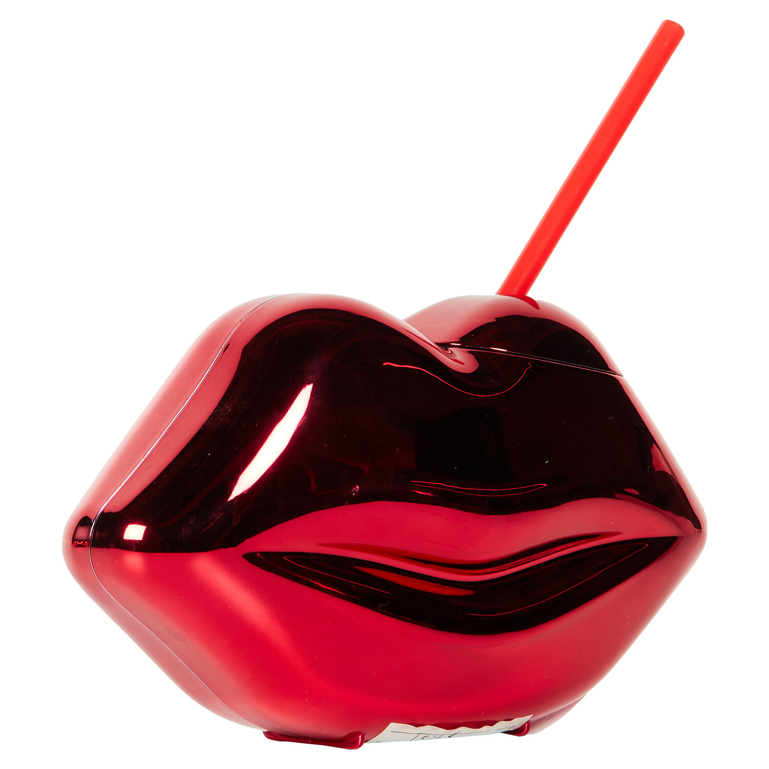 Lips Novelty Tumbler - Red or Pink Image 2